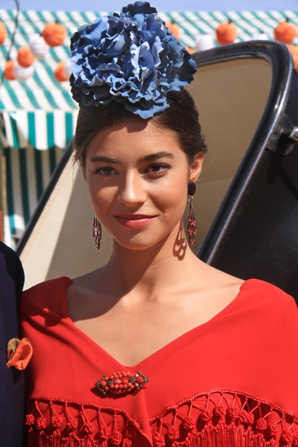 La belleza flamenca de Rocío Herrera y ese color especial que tiene la Feria - feria-rocioherrera1-a