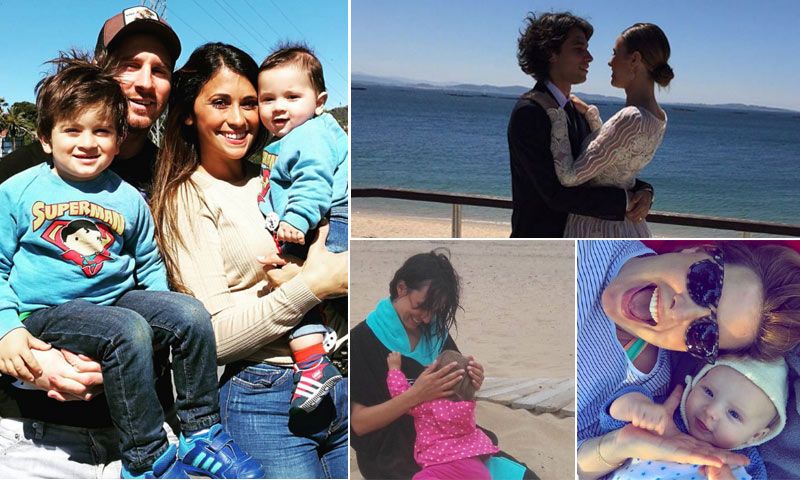 Xenia Tostado, Jessica Bueno, Antonella Roccuzzo... abren sus álbumes familiares en el Día de la Madre