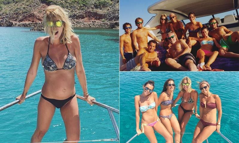 ¡Un verano a toda vela! Las vacaciones en familia de Amaia Salamanca y Rosauro Varo