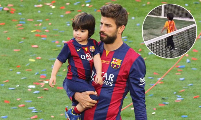 Milan Piqué tras los pasos de papá… o de Rafa Nadal