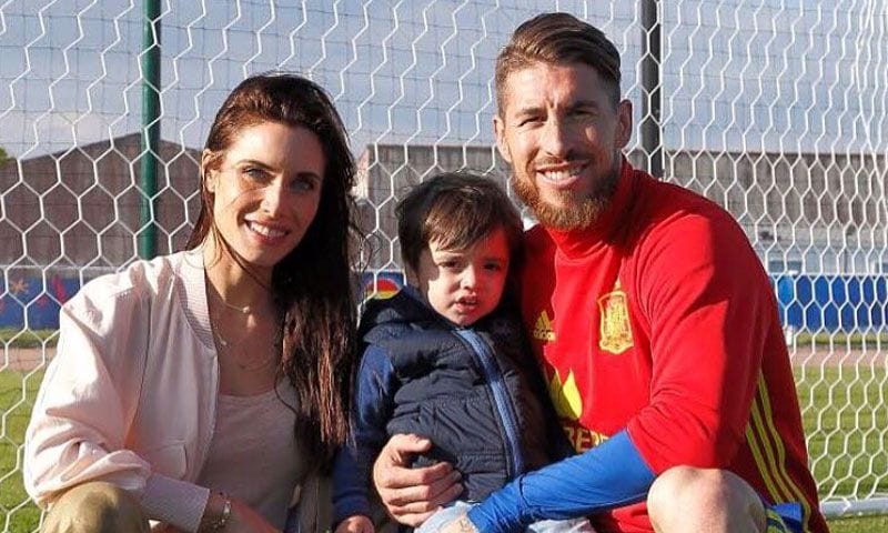 Pilar Rubio y Sergio Ramos echan la vista atrás para felicitar a Sergio Jr.