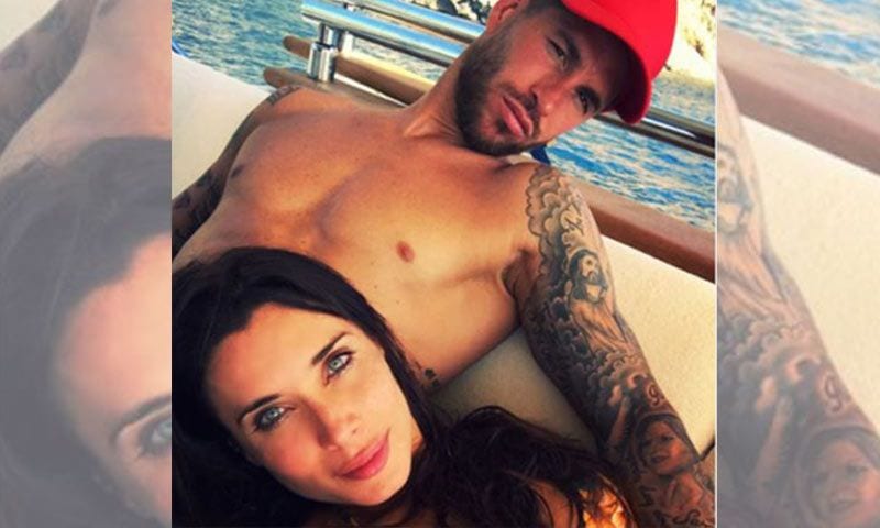 Las familiares vacaciones de Sergio Ramos y Pilar Rubio