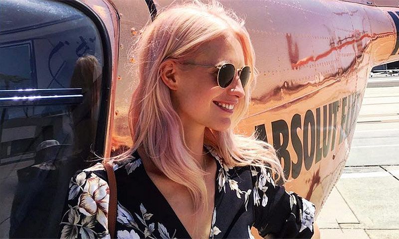 Poppy Delevingne, la última en sumarse a la 'pink obsession'