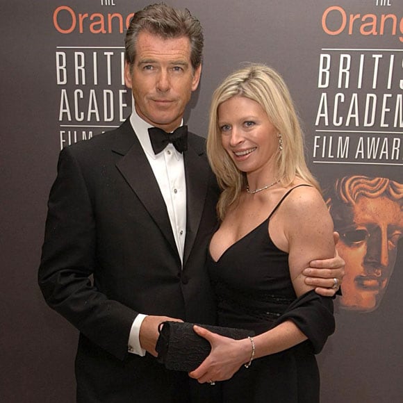 El actor con su hija Charlotte durante la entrega de los Premios BAFTA en Londres en 2006