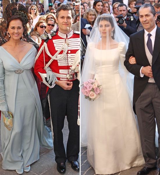 La duquesa de Alba, la gran ausente en la boda del hijo de Carmen Tello