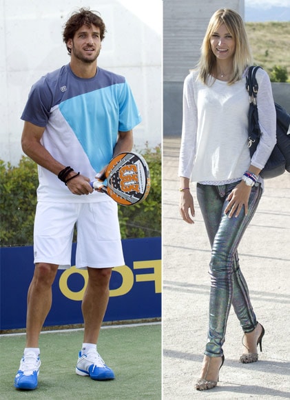Alba Carrillo acompañó a su novio, el tenista Feliciano López, al torneo benéfico