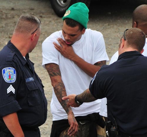 tatuajes de chris brown. Chris Brown fue condenado el pasado mes de agosto a cinco años de libertad 