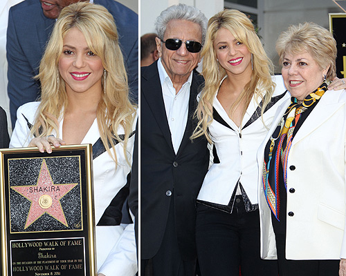 Shakira recibe su Estrella en el Paseo de la Fama de Hollywood