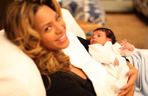 Beyoncé y su pequeña Blue Ivy