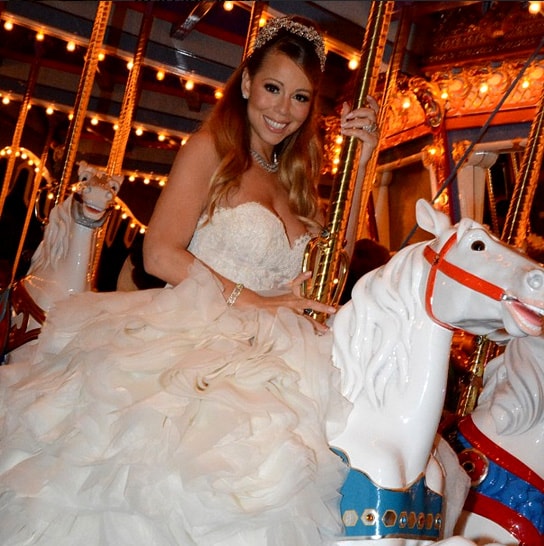 Mariah Carey y Nick Canon se casan por tercera vez como auténticos príncipes de cuento