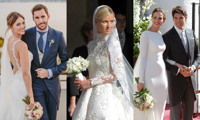 seis tendencias de novia que nos dejaron las 'celebrity brides' del año