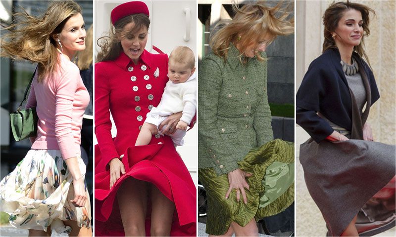 FOTOGALERÍA: Mary de Dinamarca, Máxima de Holanda, Rania de Jordania... 'Reinas' contra viento y marea