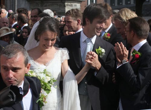 Matilde de Bélgica asiste a la boda de su hermana, la condesa Helene d´Udekem d´Acoz con el barón Nicolas Janssen