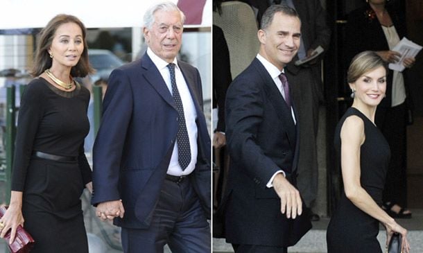 La presentación oficial como pareja de Isabel Preysler y Mario Vargas Llosa en Madrid y ante los Reyes