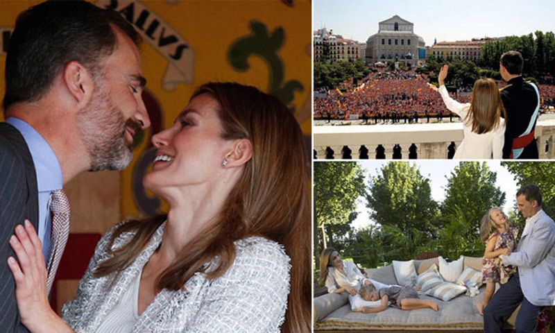 Los doce años de amor de los reyes Felipe y Letizia en doce fotografías para el recuerdo