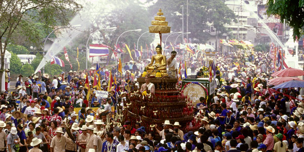 Songkran Tailandia