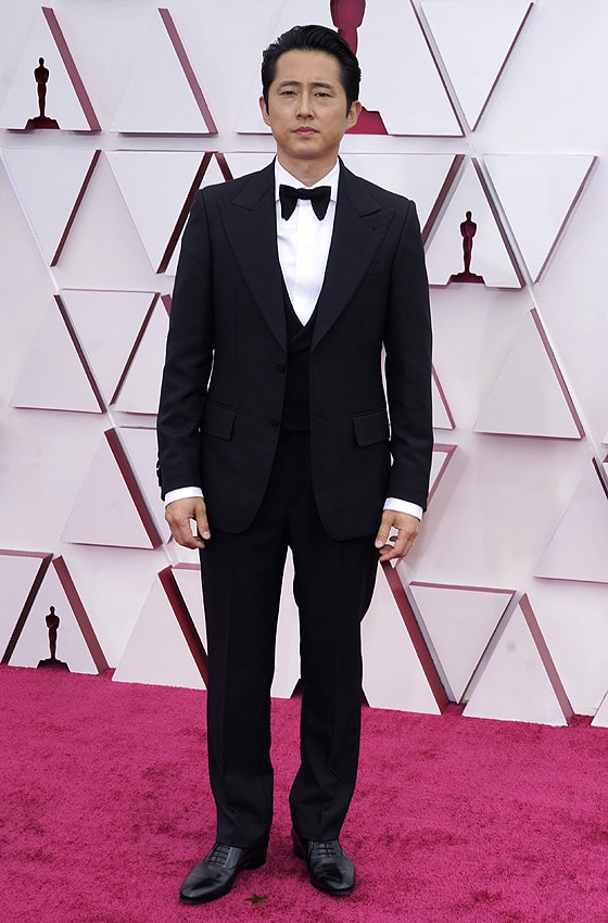 Steven Yeun en los Oscars