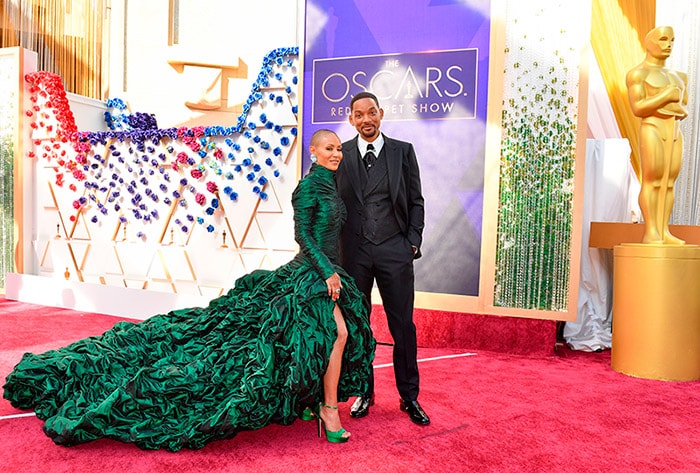Will Smith y Jada Pinkett en la gala de los Oscar de la polémica 