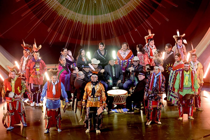 La actuación de la tribu Osage