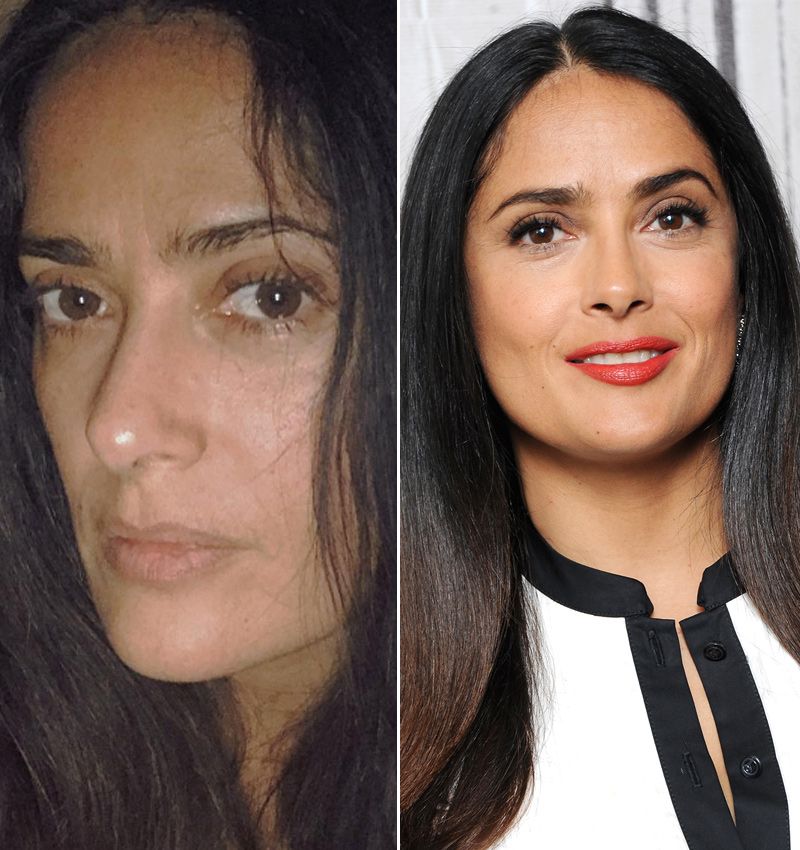 Antes y después Así cambian estas 10 'celebrities' al maquillarse Foto