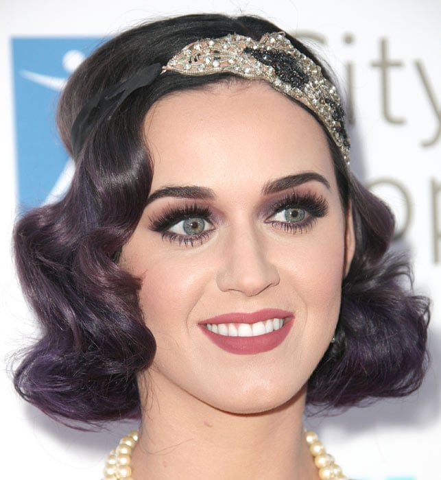 Katy Perry, peinados inspirados en 'El Gran Gatsby'