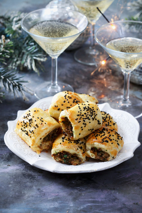 recetas-hojaldre-navidad-aperitivos-setas