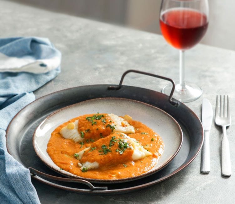 Bacalao a la vizcaína