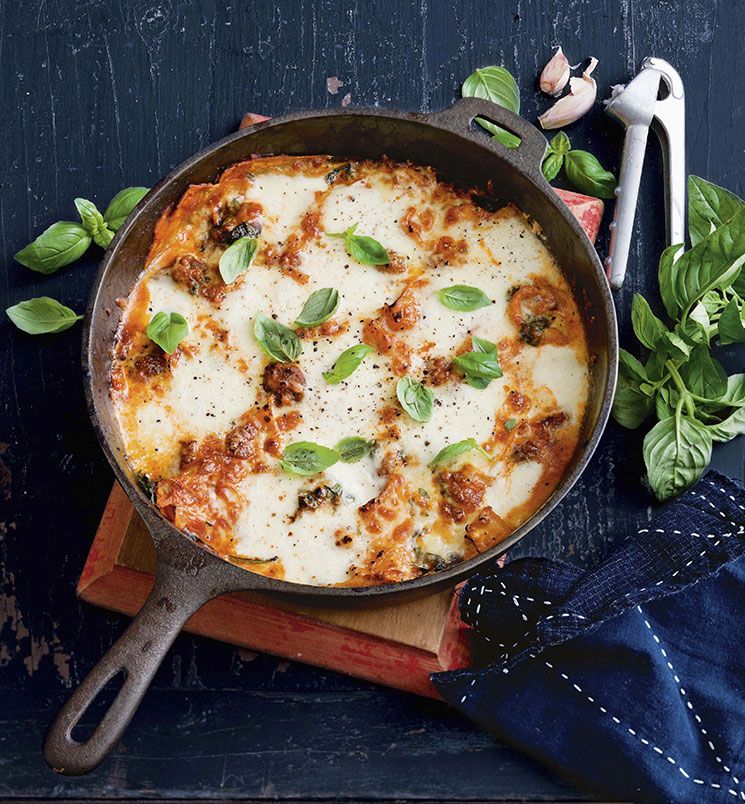 Pizza funghi con masa de garbanzos 