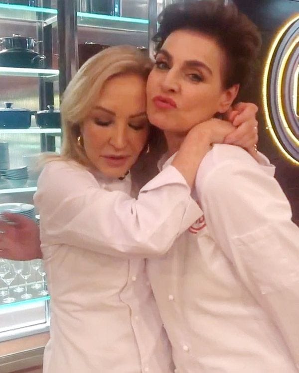 Carmen Lomana y Antonia Dell'Atte en su vuelta a las cocinas