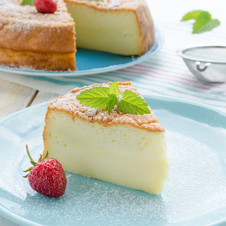 Tarta de queso japonesa con 4 ingredientes