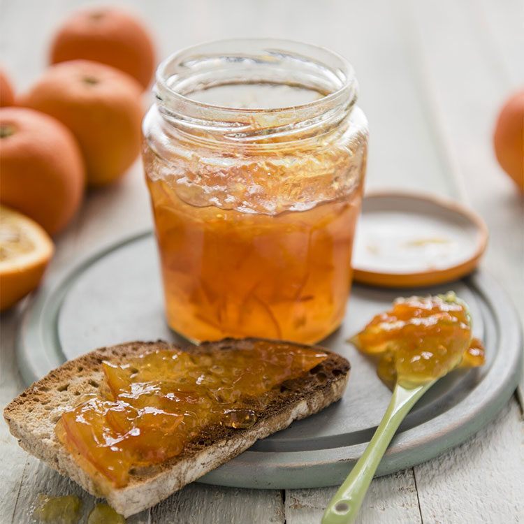 Mermelada de naranja al azafrán