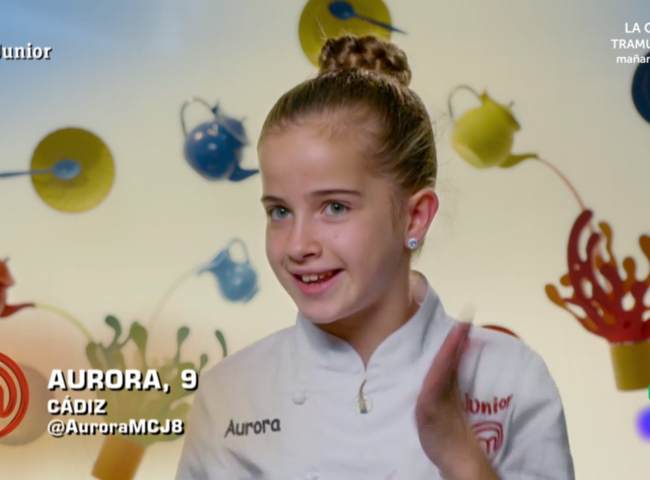 Aurora, ganadora de MasterChef Junior 8