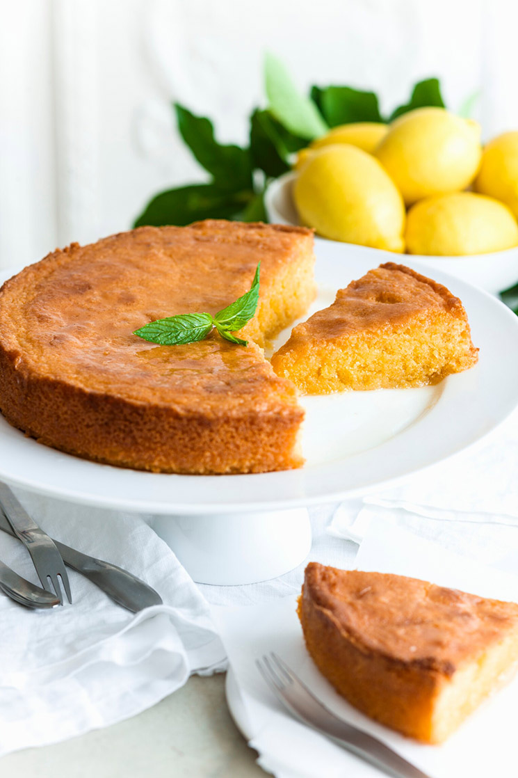 Bizcocho de polenta y limón