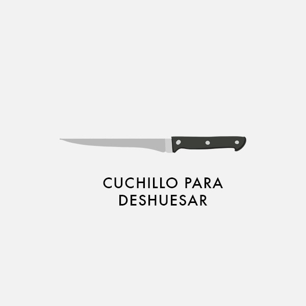 Cuchillo PARA DESHUESAR