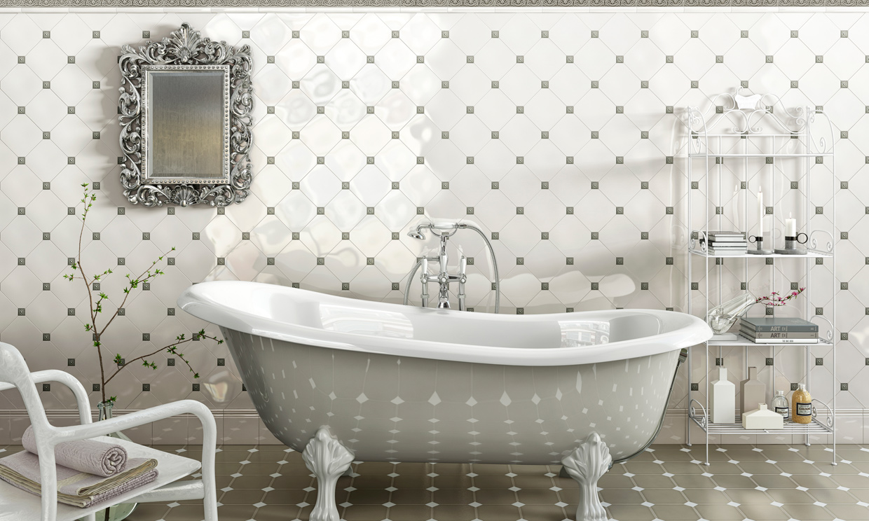 Ideas para dar un toque 'vintage' a tu cuarto de baño - Foto