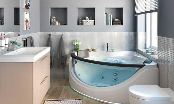 Cabinas de baño sencillas ~ dikidu.com