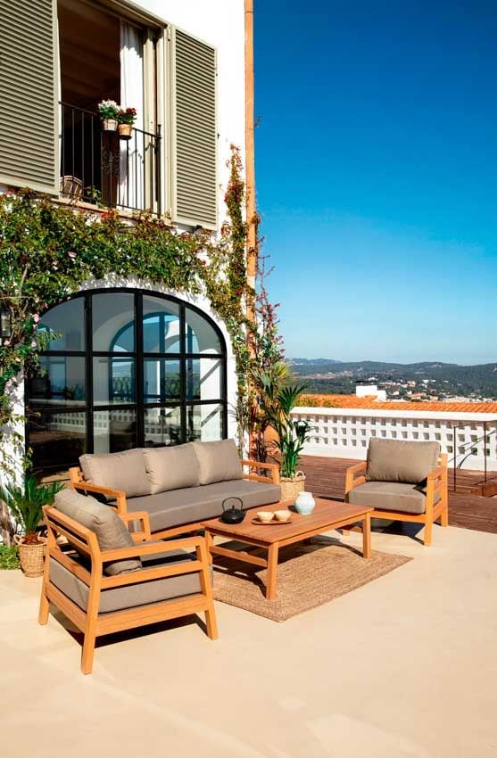 Alfombras para crear un ambiente confortable en tu terraza o jardín
