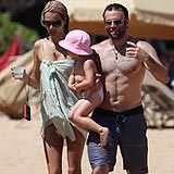 Alessandra Ambrosio, de vacaciones en Maui (Hawai). La modelo estuvo acompañada de su pareja, Jamie Mazur, y la hija de ambos, Anja Louise.