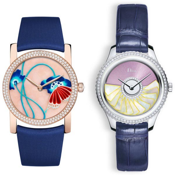 Relojes Chaumet y Dior
