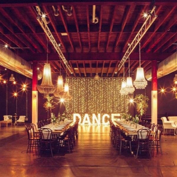 Siete tendencias en iluminación para las bodas más románticas