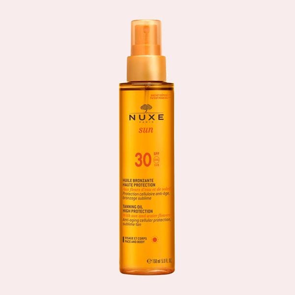 Nuxe Sun Huile Bronzante Haute Protection Spf30