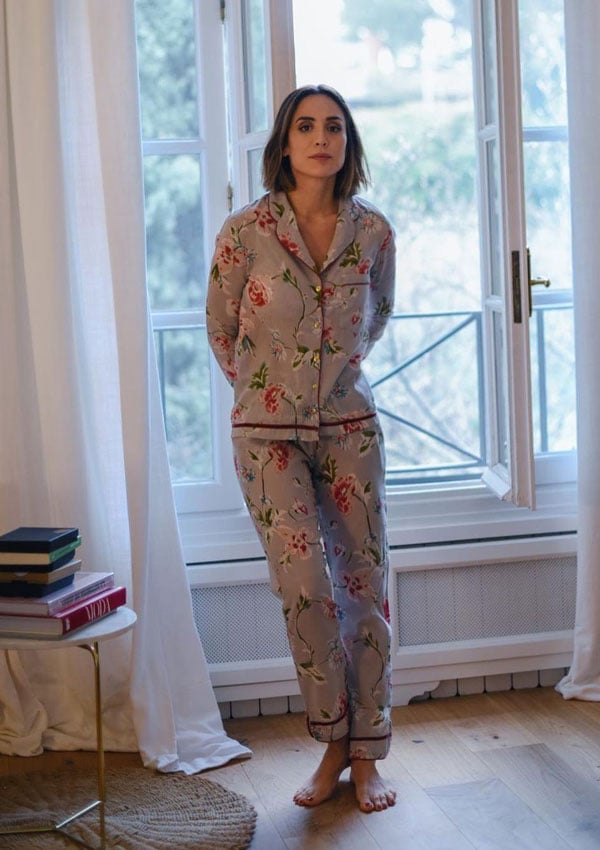 Tamara Falcó con pijama de flores