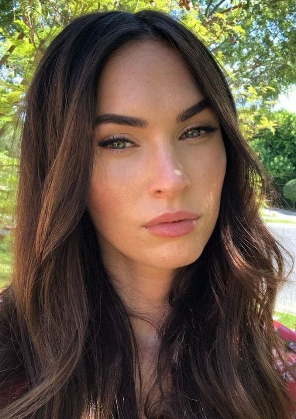 Megan Fox con ondas pelo