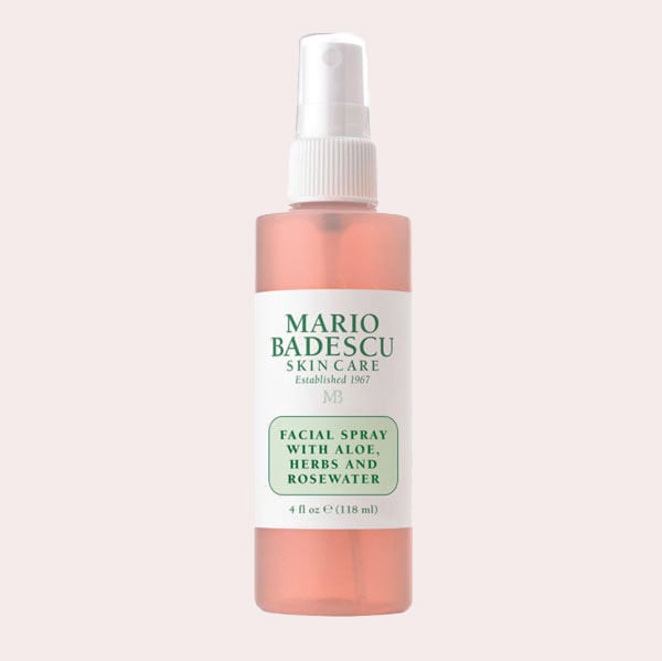 Spray facial de aloe vera, plantas aromáticas y agua de rosas de Mario Badescu