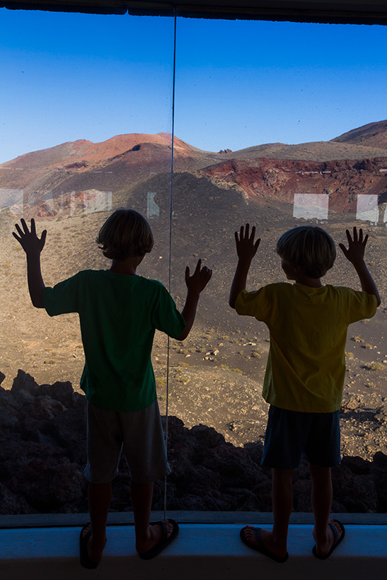 Timanfaya-Lanzarote-ninos