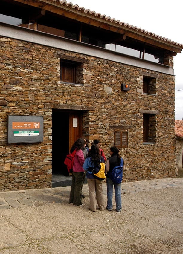 Parque Nacional de Monfrague Caceres centro visitantes