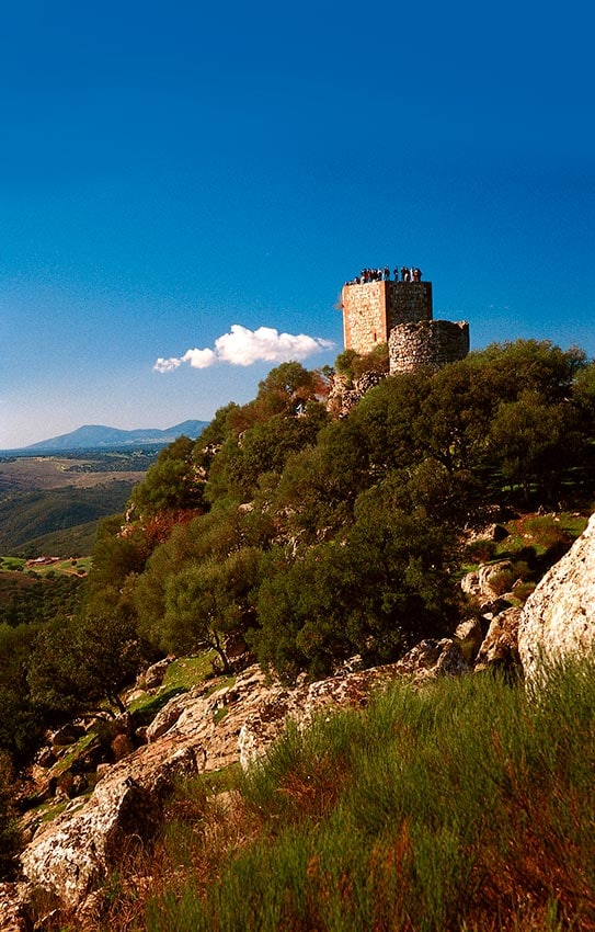 Parque Nacional de Monfrague Caceres castillo