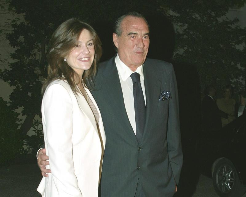 Nuria González y Fernando Fernández Tapias, en 2004.