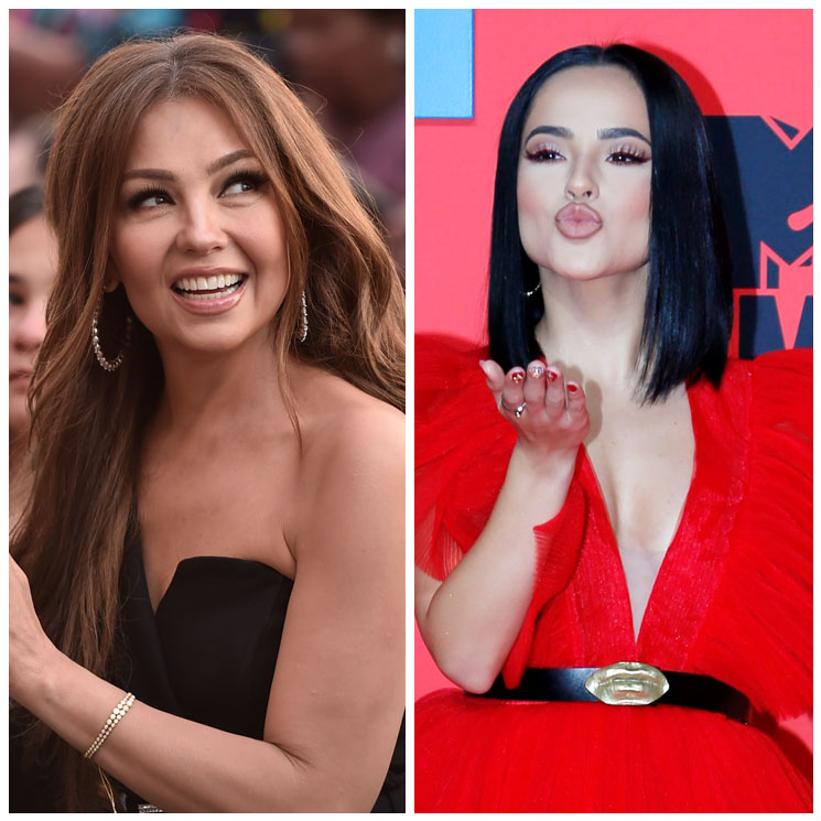 ‘Fuiste una de las primeras en confiar en mí’: el emotivo mensaje de Becky G a Thalía