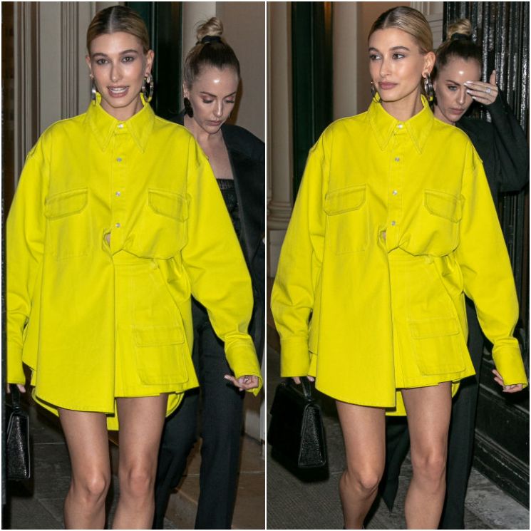 Los 'citron colors' están de moda ¡Así lo lleva Hailey Baldwin!